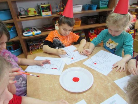 Grafika #7: 24.02.2015 - Zabawy edukacyjne w grupie I