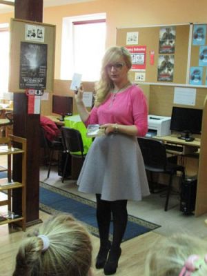 Grafika #1: 20.02.2015 - Z wizytą w Bibliotece Gminnej