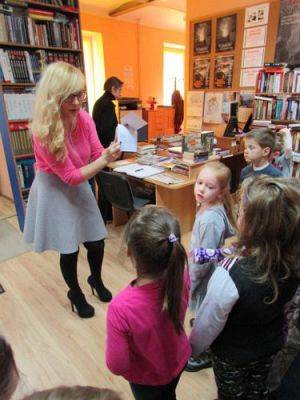 Grafika #5: 20.02.2015 - Z wizytą w Bibliotece Gminnej