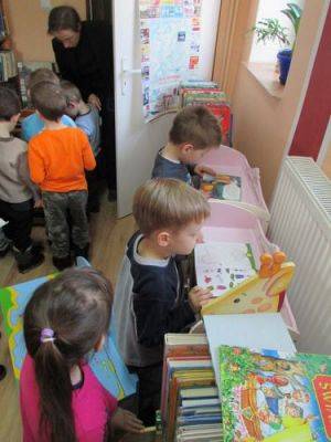 Grafika #12: 20.02.2015 - Z wizytą w Bibliotece Gminnej