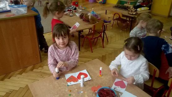 Grafika #12: 13.02.2015 - Walentynki w przedszkolu