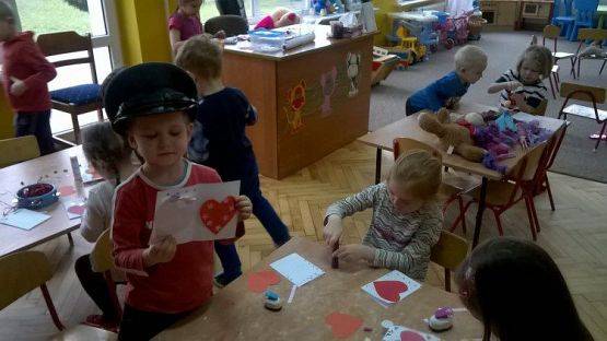 Grafika #14: 13.02.2015 - Walentynki w przedszkolu