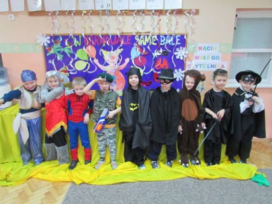 Grafika #23: 30.01.2015 - Nasze karnawałowe przebrania - Gr. III