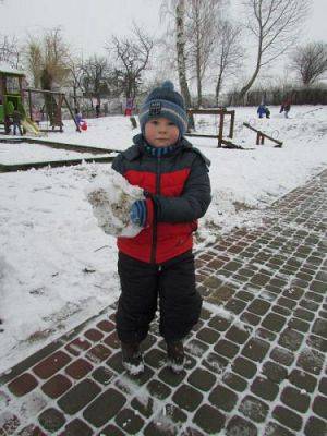 Grafika #6: 27.01.2015 - Zimowe zabawy na śniegu