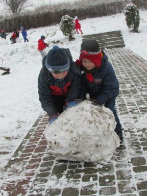 Grafika #10: 27.01.2015 - Zimowe zabawy na śniegu