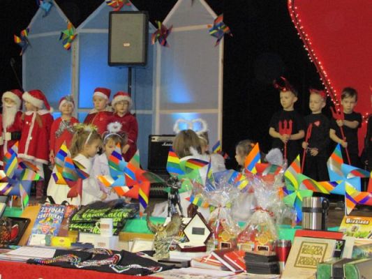 Grafika #4: 11.01.2015 - Występy naszych przedszkolaków na 23 Finale WOŚP