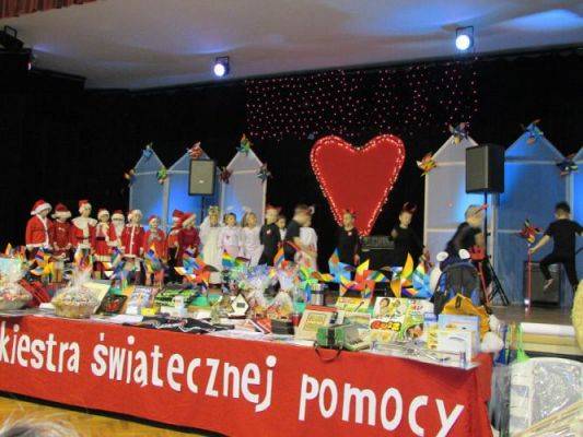 Grafika #10: 11.01.2015 - Występy naszych przedszkolaków na 23 Finale WOŚP