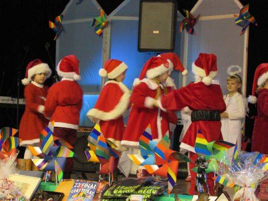 Grafika #18: 11.01.2015 - Występy naszych przedszkolaków na 23 Finale WOŚP