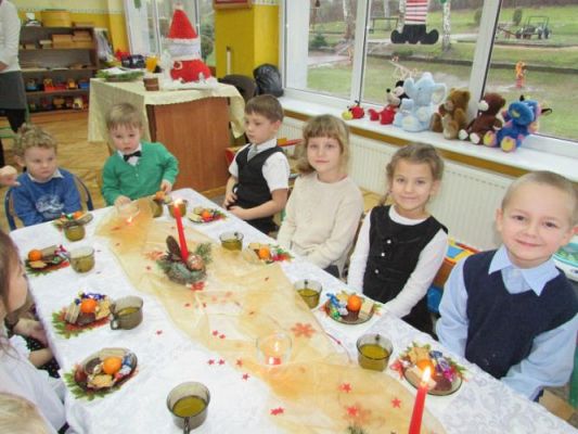 Grafika #9: 19.12.2014 - Wspólna Wigilia w przedszkolu