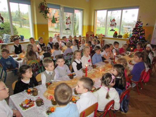 Grafika #11: 19.12.2014 - Wspólna Wigilia w przedszkolu