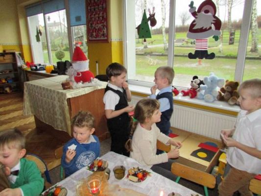 Grafika #17: 19.12.2014 - Wspólna Wigilia w przedszkolu