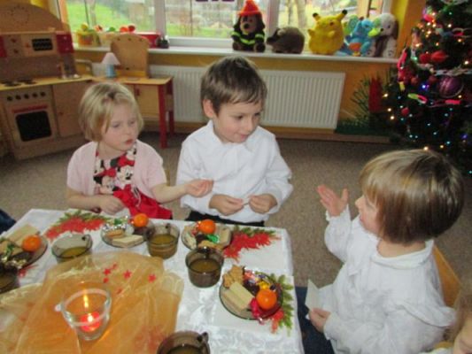 Grafika #19: 19.12.2014 - Wspólna Wigilia w przedszkolu