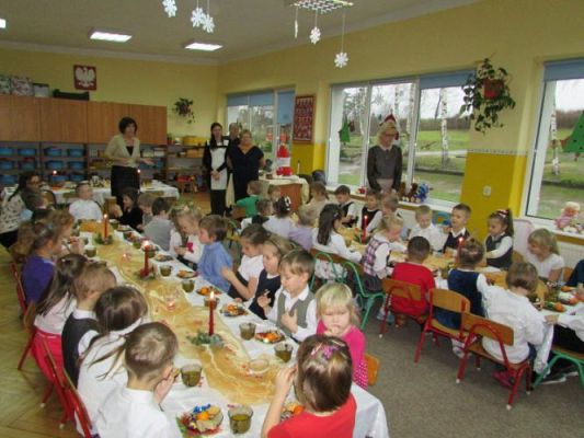 Grafika #23: 19.12.2014 - Wspólna Wigilia w przedszkolu