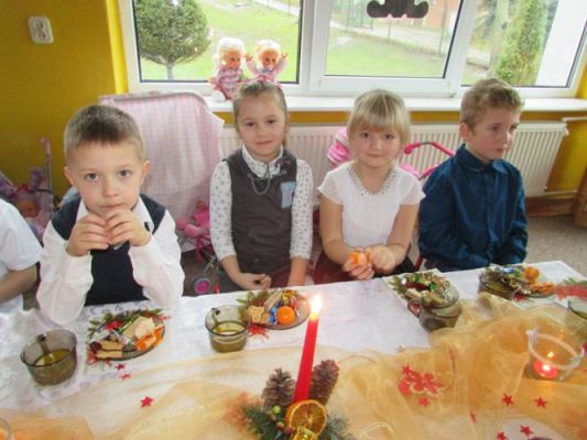 Grafika #24: 19.12.2014 - Wspólna Wigilia w przedszkolu