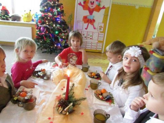 Grafika #30: 19.12.2014 - Wspólna Wigilia w przedszkolu