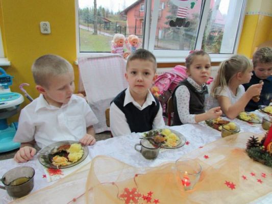 Grafika #36: 19.12.2014 - Wspólna Wigilia w przedszkolu