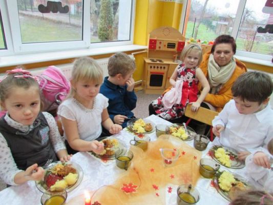 Grafika #37: 19.12.2014 - Wspólna Wigilia w przedszkolu