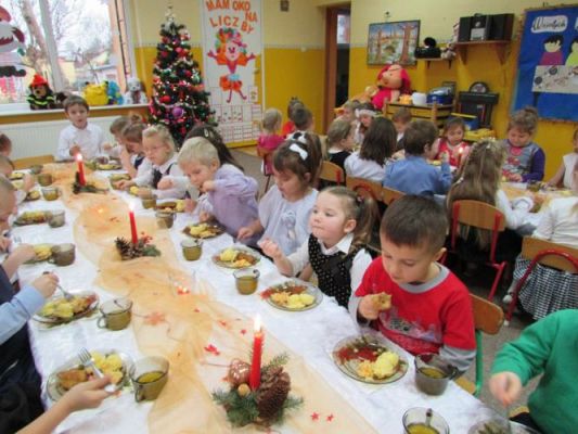 Grafika #39: 19.12.2014 - Wspólna Wigilia w przedszkolu