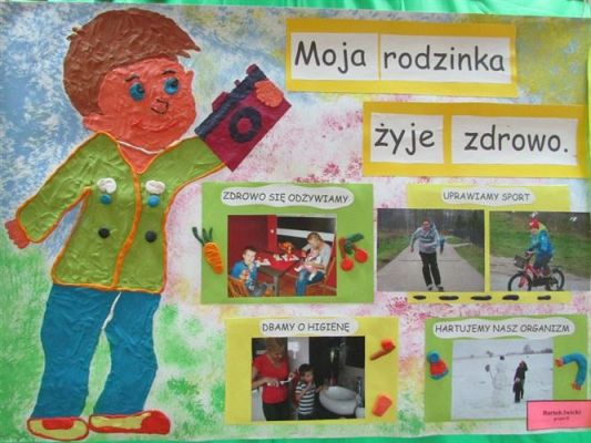Grafika #4: 20.11.2014 - Rozstrzygnięcie rodzinnego konkursu plastycznego pn. ,, Moja rodzinka żyje zdrowo"