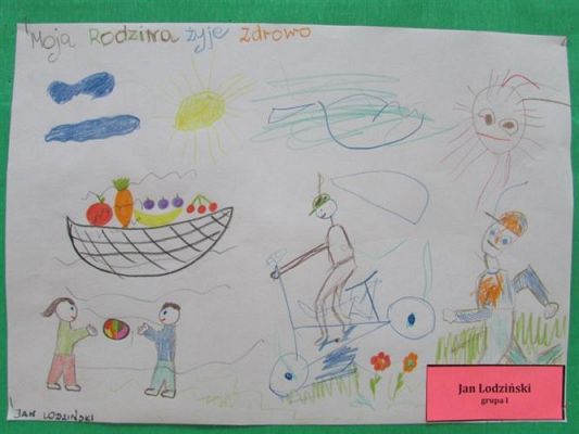Grafika #11: 20.11.2014 - Rozstrzygnięcie rodzinnego konkursu plastycznego pn. ,, Moja rodzinka żyje zdrowo"