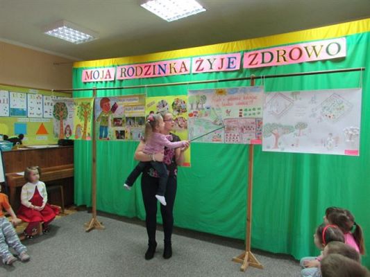 Grafika #28: 20.11.2014 - Rozstrzygnięcie rodzinnego konkursu plastycznego pn. ,, Moja rodzinka żyje zdrowo"