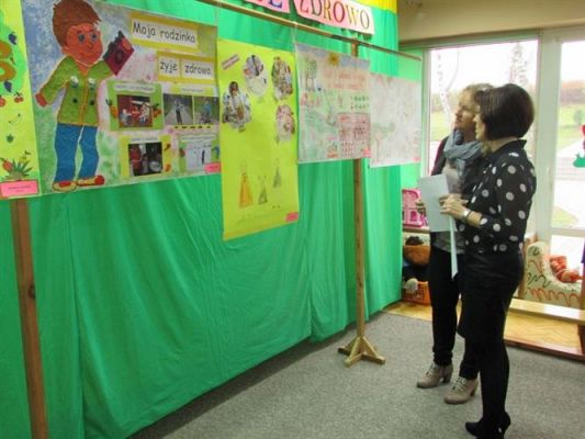 Grafika #34: 20.11.2014 - Rozstrzygnięcie rodzinnego konkursu plastycznego pn. ,, Moja rodzinka żyje zdrowo"