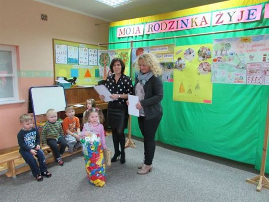 Grafika #39: 20.11.2014 - Rozstrzygnięcie rodzinnego konkursu plastycznego pn. ,, Moja rodzinka żyje zdrowo"