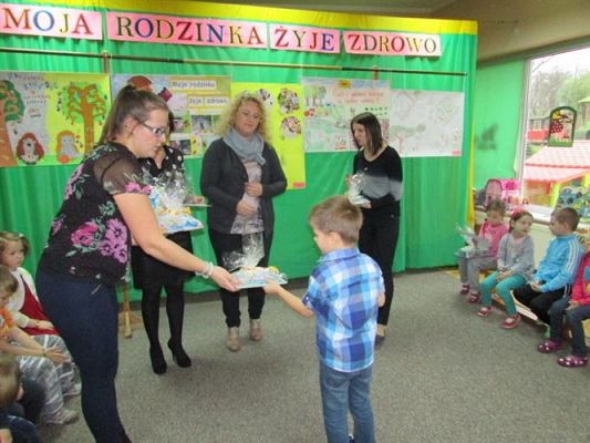 Grafika #44: 20.11.2014 - Rozstrzygnięcie rodzinnego konkursu plastycznego pn. ,, Moja rodzinka żyje zdrowo"