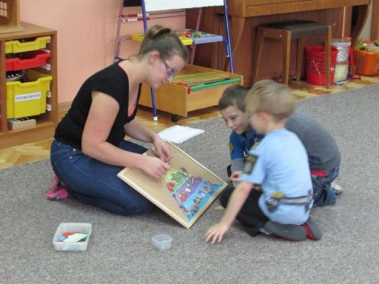 Grafika #13: 12.11.2014 - Zajęcia otwarte dla rodziców w grupie II