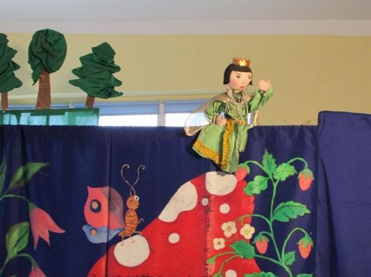 Grafika #6: 06.11.2014 - Przedstawienie teatralne pt. Bajka o smoku