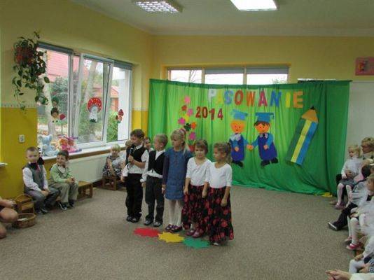 Grafika #9: 21.10.2014 - Pasowanie na Przedszkolaka