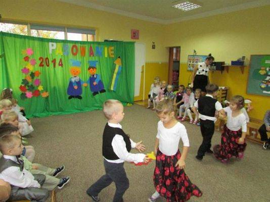 Grafika #14: 21.10.2014 - Pasowanie na Przedszkolaka