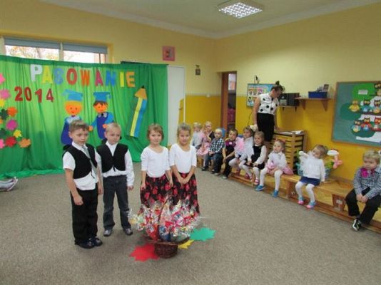 Grafika #15: 21.10.2014 - Pasowanie na Przedszkolaka