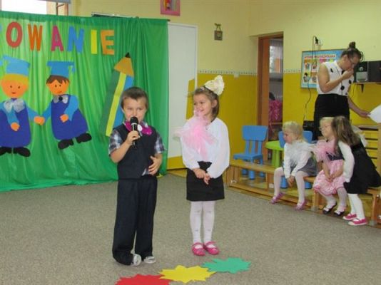 Grafika #21: 21.10.2014 - Pasowanie na Przedszkolaka