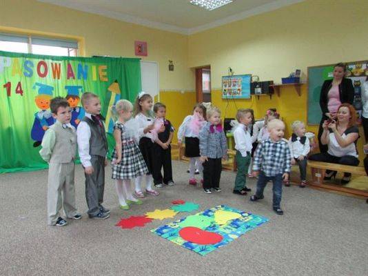 Grafika #27: 21.10.2014 - Pasowanie na Przedszkolaka