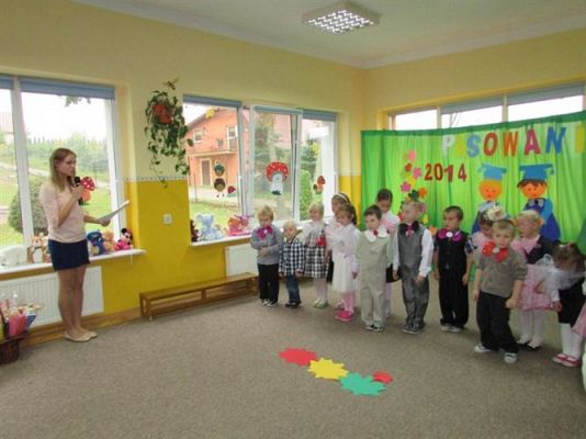 Grafika #29: 21.10.2014 - Pasowanie na Przedszkolaka