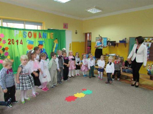 Grafika #47: 21.10.2014 - Pasowanie na Przedszkolaka