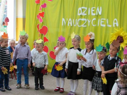 Grafika #25: 13.10.2014 - Dzień Edukacji Narodowej w naszym przedszkolu