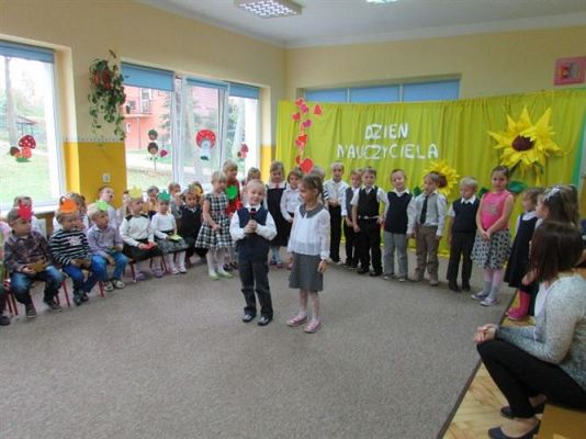 Grafika #45: 13.10.2014 - Dzień Edukacji Narodowej w naszym przedszkolu