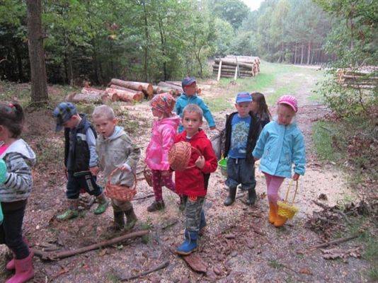 Grafika #1: 19.09.2014 - Wycieczka do lasu w ramach akcji "Sprzątanie Świata"