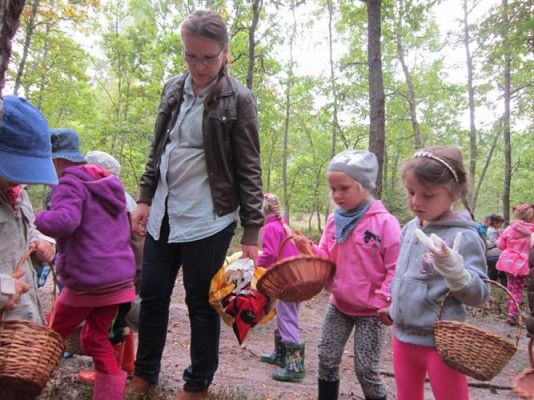 Grafika #5: 19.09.2014 - Wycieczka do lasu w ramach akcji "Sprzątanie Świata"