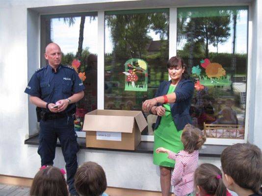 Grafika #32: 16.09.2014 - Spotkanie z policjantem - "Jestem bezpieczny na drodze"