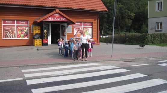 Grafika #2: 08.09.2014 - Grupa II na przejściu dla pieszych