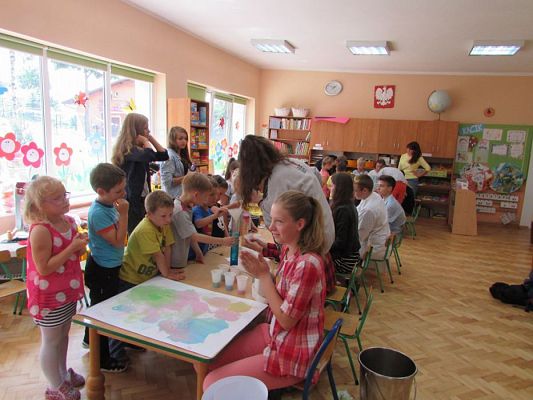 Grafika #40: 16.06.2016 Klub Młodego Odkrywcy w naszym przedszkolu