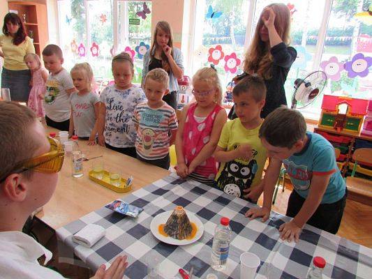 Grafika #50: 16.06.2016 Klub Młodego Odkrywcy w naszym przedszkolu