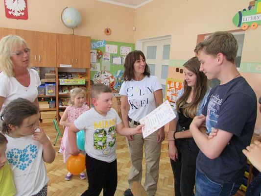 Grafika #66: 16.06.2016 Klub Młodego Odkrywcy w naszym przedszkolu