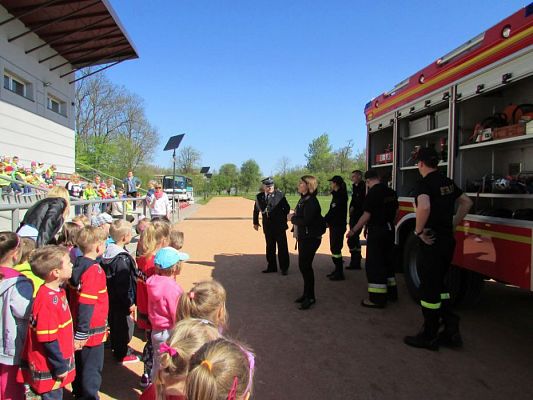 Grafika #8: 05.05.2016 Spotkanie ze Strażakami z OSP w Wicku cz.I