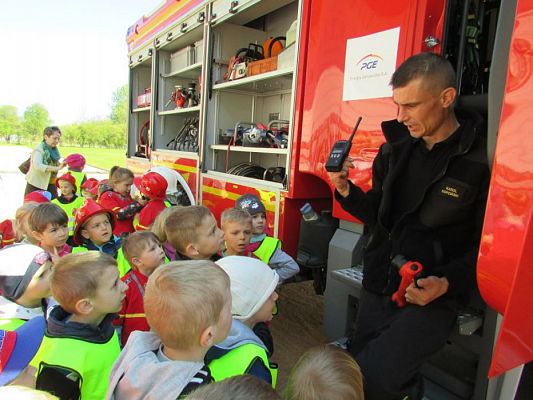 Grafika #54: 05.05.2016 Spotkanie ze Strażakami z OSP w Wicku cz.I