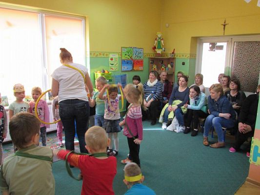 Grafika #14: 22.04.2016 Zajęcia otwarte dla rodziców w gr II