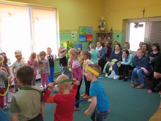 Grafika #15: 22.04.2016 Zajęcia otwarte dla rodziców w gr II